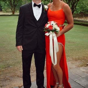 Sherri Hill red formal/prom dress